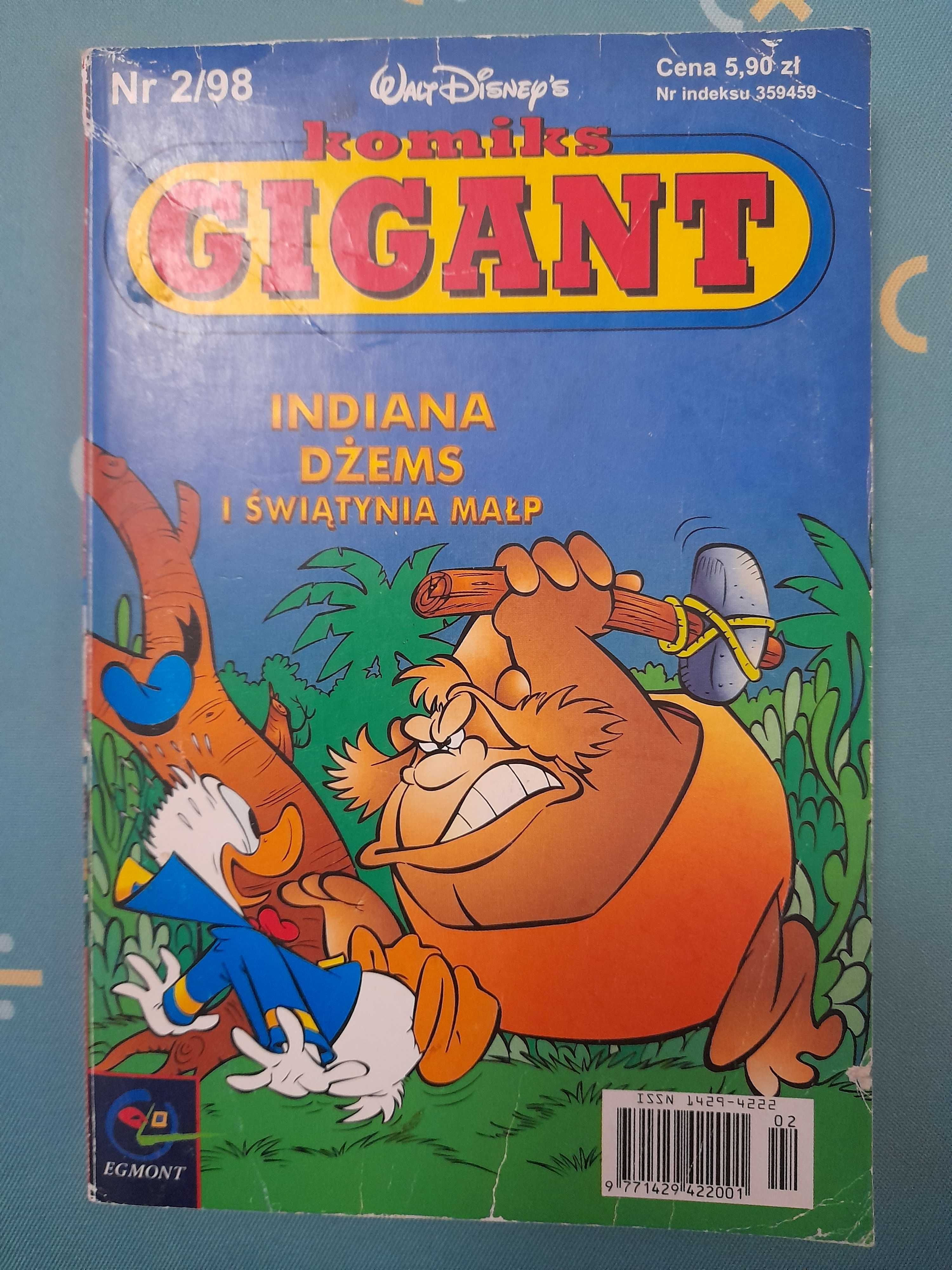 komiks GIGANT - 2/98 - Indiana Dżems