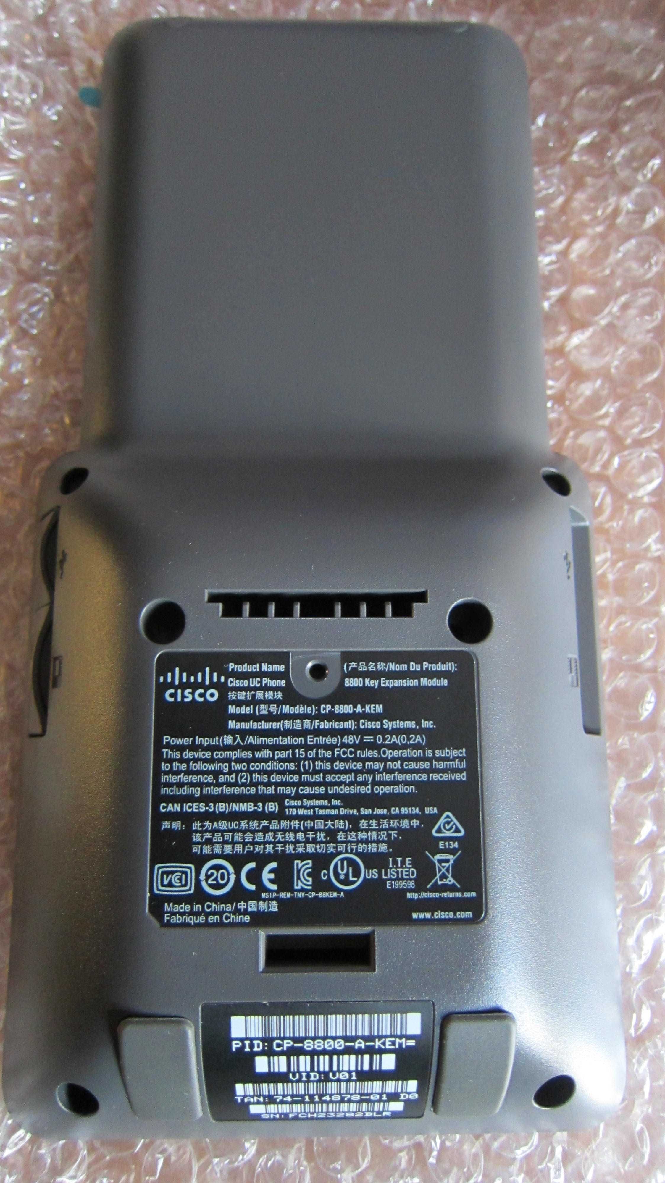 Cisco CP-8800-A-KEM Moduł Rozszerzający