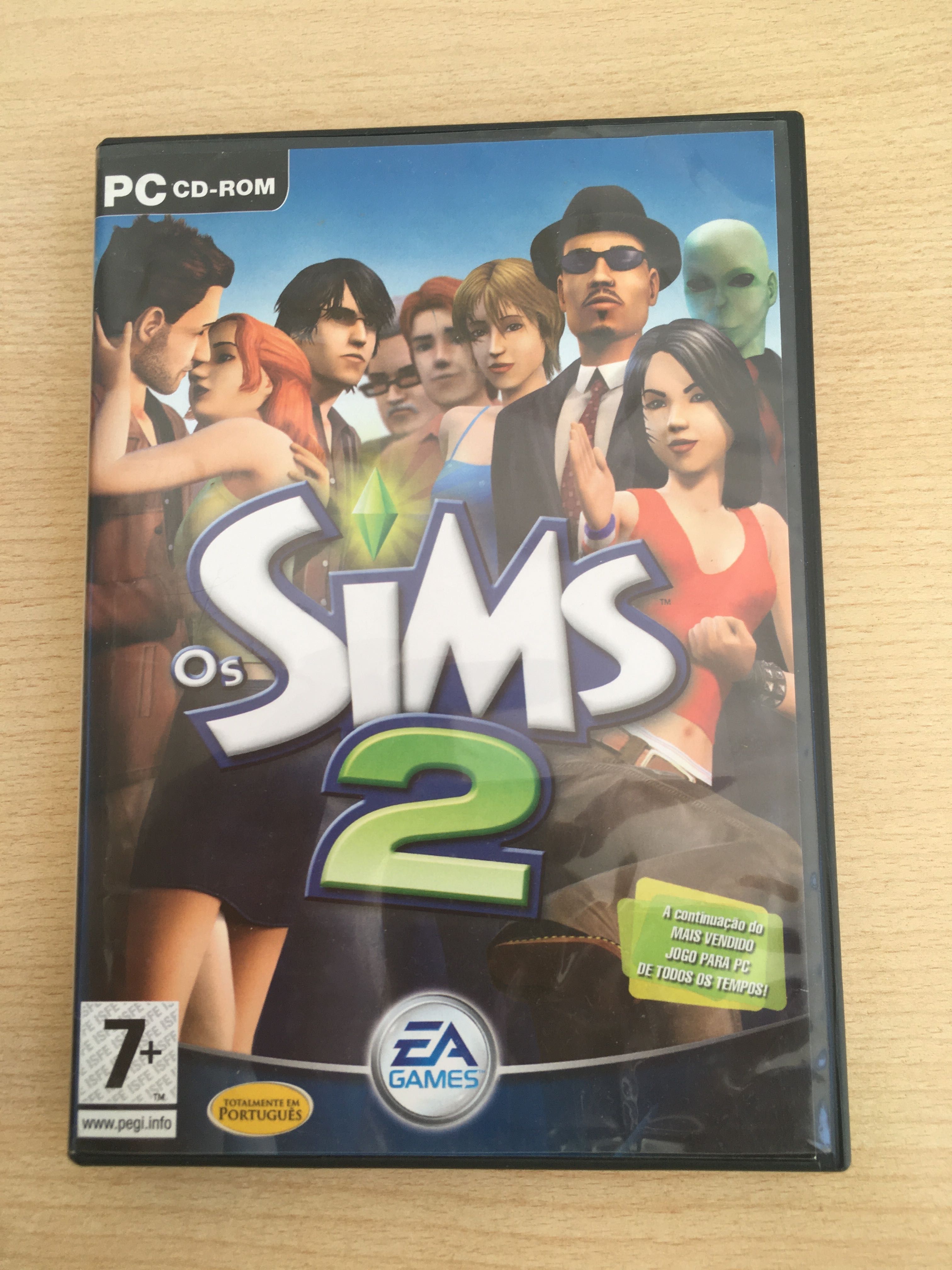 Jogos Sims 2 para o computador + caixa de colecionador