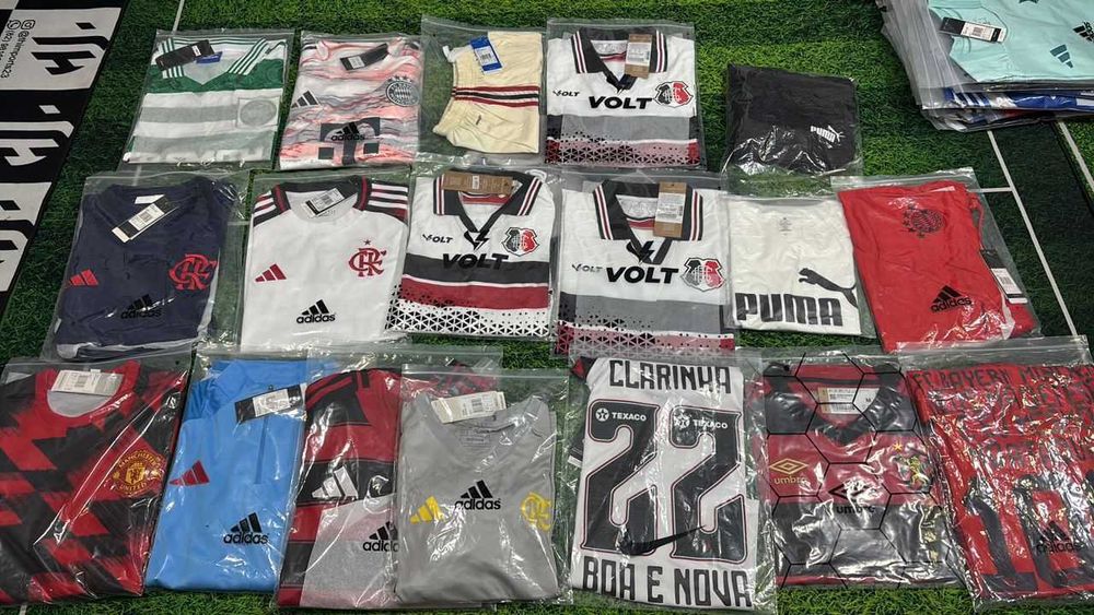 Camisas de Time - Brasileiros e Internacionais