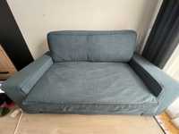 Ikea Vilasund sofa 2 osobowa turkus niebieski