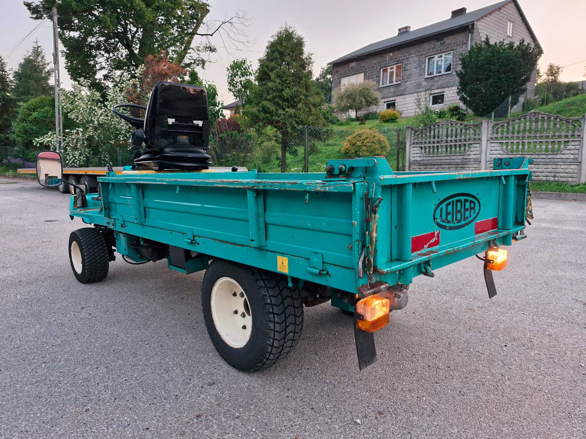 4x4 WOZIDŁO budowlane ogrodnicze WYWROTKA LEIBER org LAKIER gator