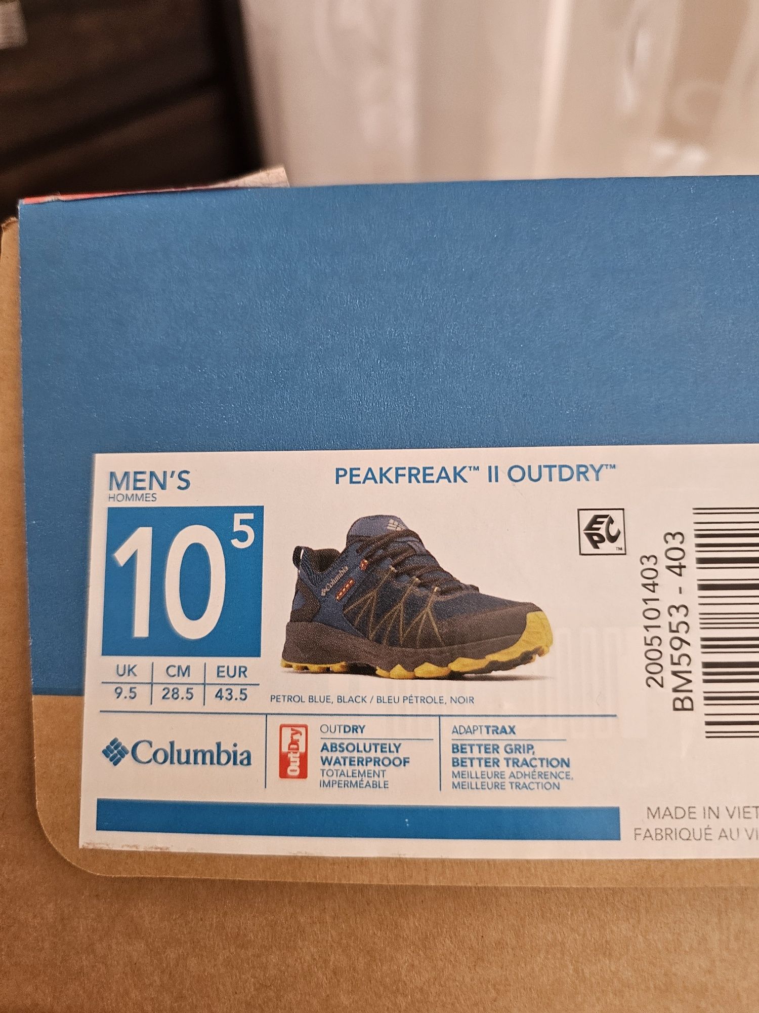 Columbia Nowe Buty PEAKFREAK II OUTDRY  43,5 (28,5cm)