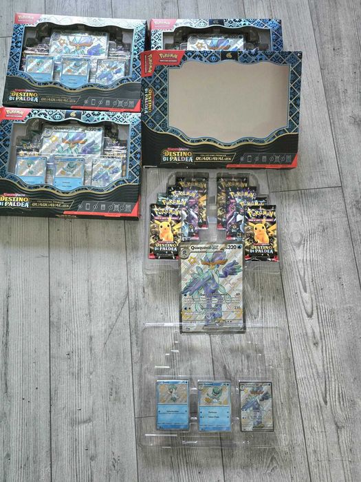 Kolekcja premium Quaquaval-ex rozszerzenia Scarlatto Violetto Pokemon