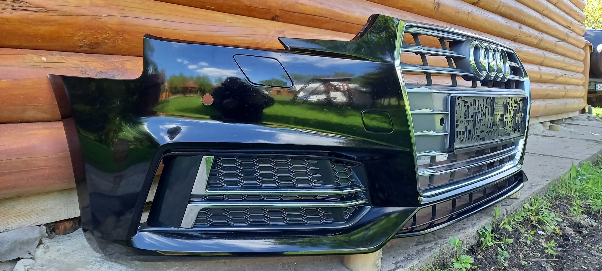 Бампер Audi A4 B9 s-line USA Europe 2015-2019 року