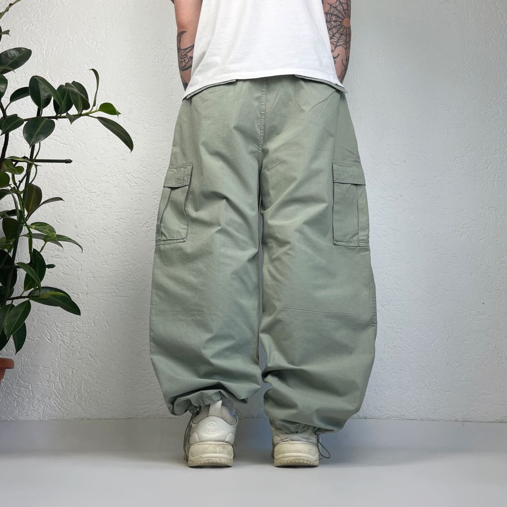 parachute pants baggy skater fit rap cargo парашути широкі карго