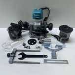 Фрезер Makita 1600Вт глибина 60мм 30000об/хв зажим 6-8мм фрезерка