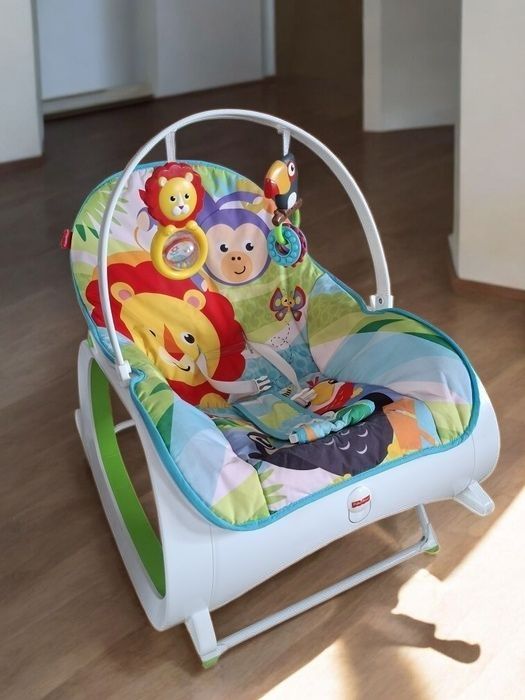 bujaczek Fisher-Price Infant-to-Toddler Rocker (od urodzenia do 18 kg,