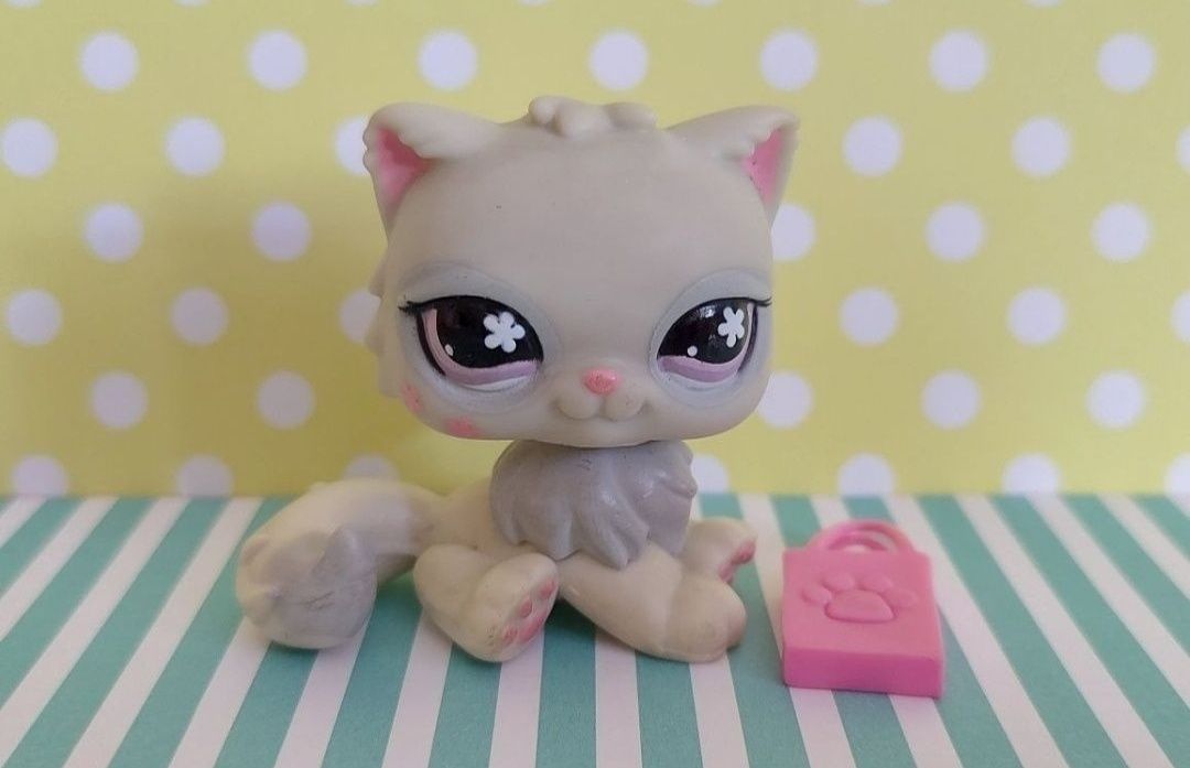 Littlest Pet Shop LPS unikatowy kot Pers #609/#722