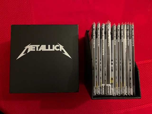 Caixa Completa de 11 SHM-CDs dos METALLICA da Universal Music Japan