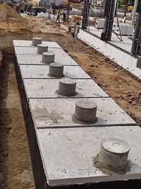 Szamba betonowe producent z wykopem