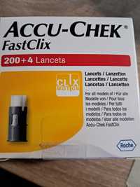 ACCU - CHEK FastClix 200+4) Lance's.