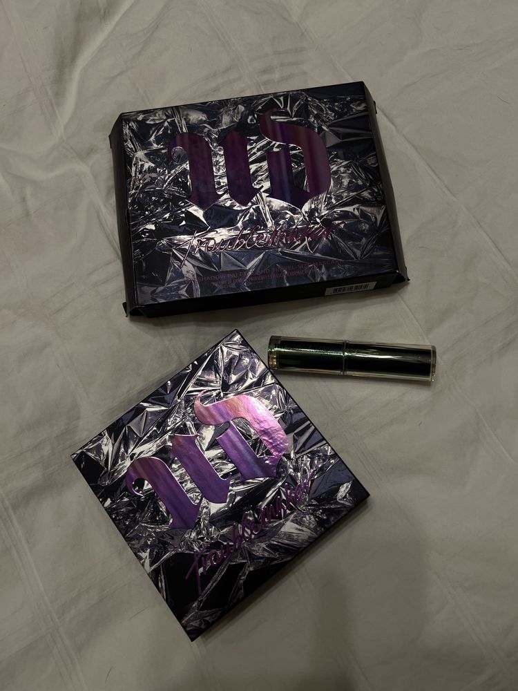 Палетка теней и туш urban decay оригинал