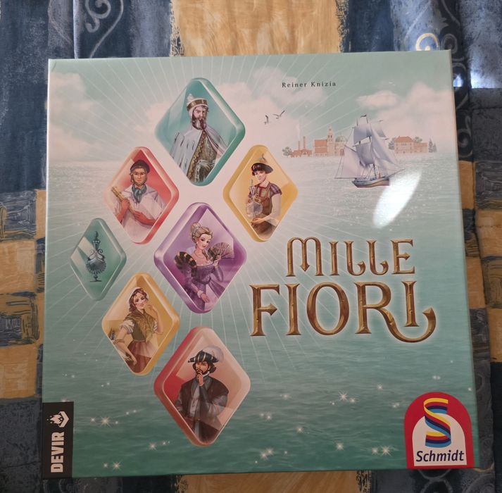 Jogo de tabuleiro- Mille Fiori