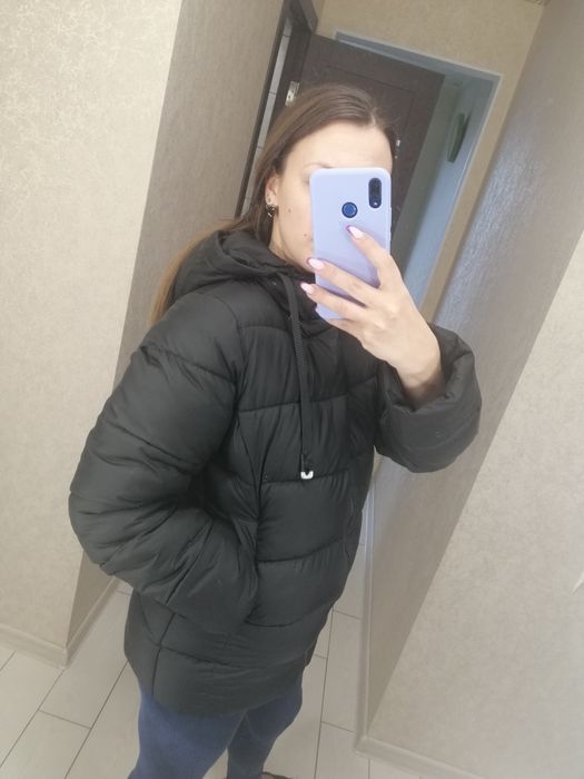 Зимова куртка пуховик тепла
