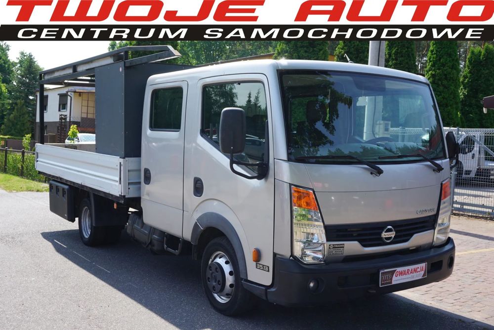 Nissan CAB STAR 35.13  GWARANCJA 2.5dCi 130PS Kat.B DOKA 6miejsc Skrzynia HAK Zamiana