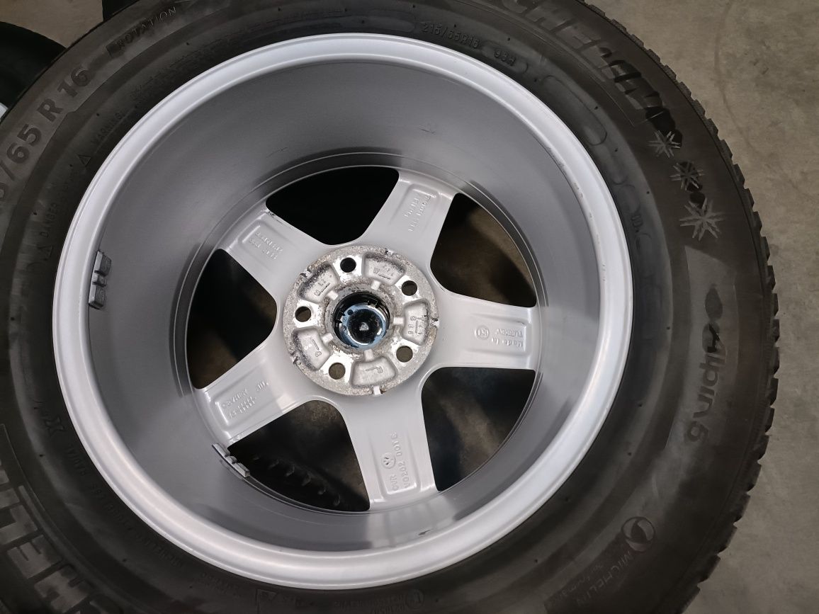 Koła zimowe Alufelgi Skoda 16 cali 5x112 Yeti Karoq Enyaq Superb