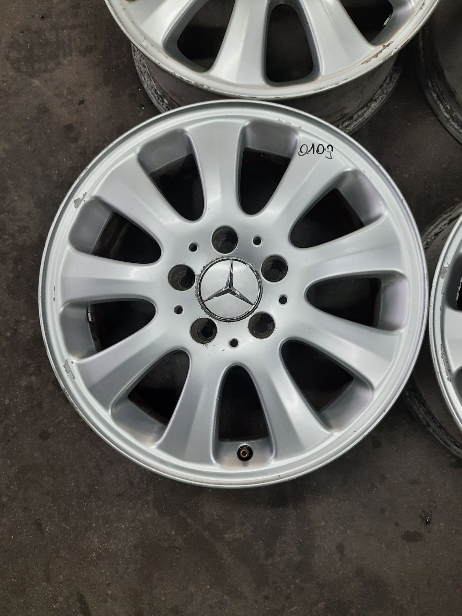 (0109) Felgi 16" 5x112 ET 46 6j - Mercedes