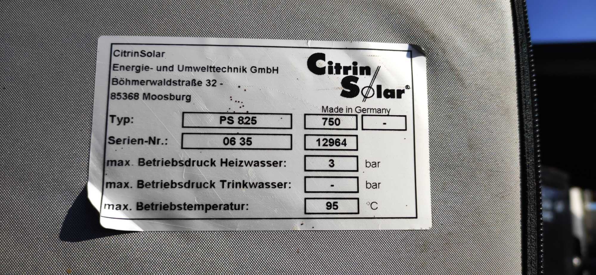 Bufor zasobnik 850 L Citrinsolar RENERGY ocieplony JAKOŚĆ