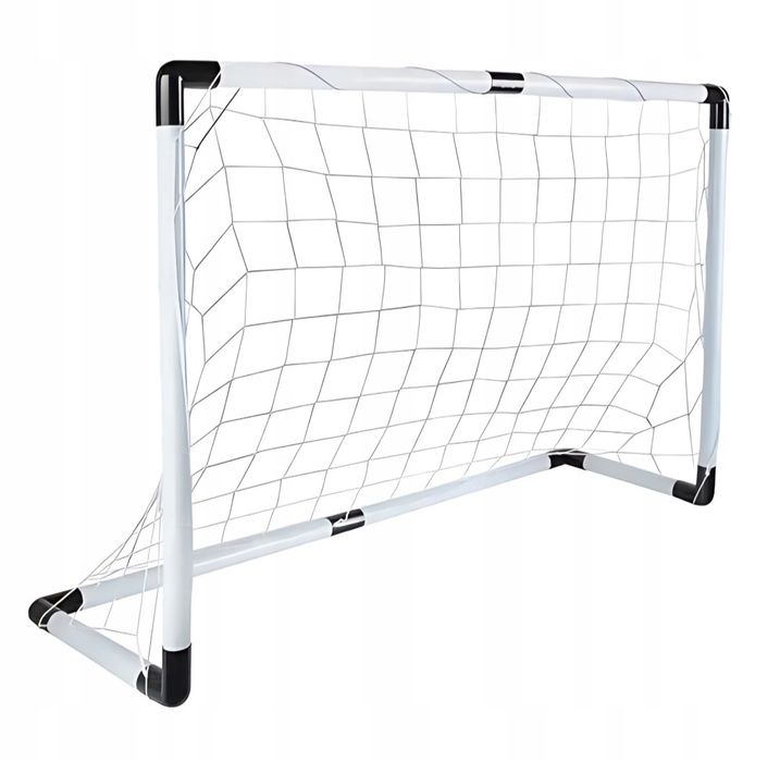 Zestaw piłkarski dla dzieci – bramka + piłka + pompka – 120x80x40 cm