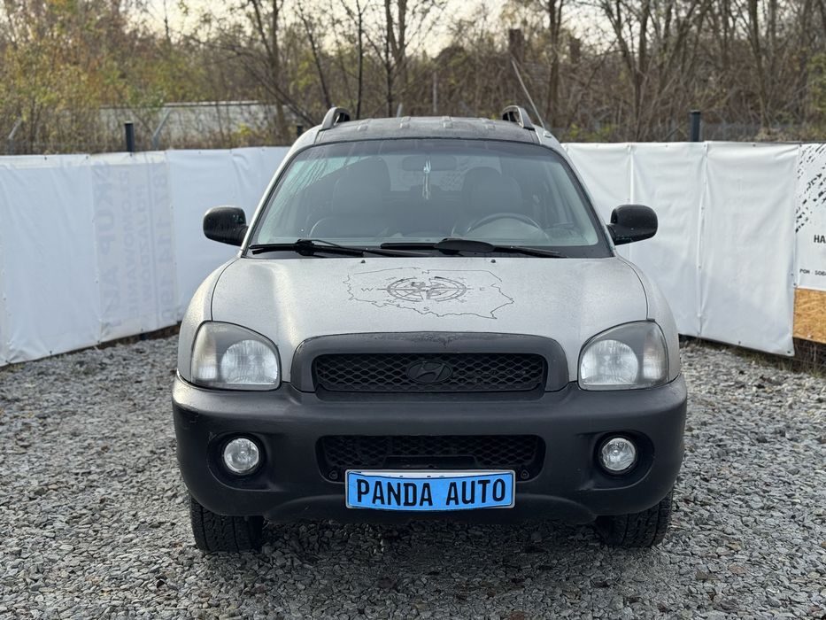 Hyundai Santa Fe 2.7 V6 ~ Automat ~ LPG ~ Skóry ~ Android ~ Hak ~ 2004