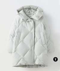 Zara пуховик пальто на дівчинку