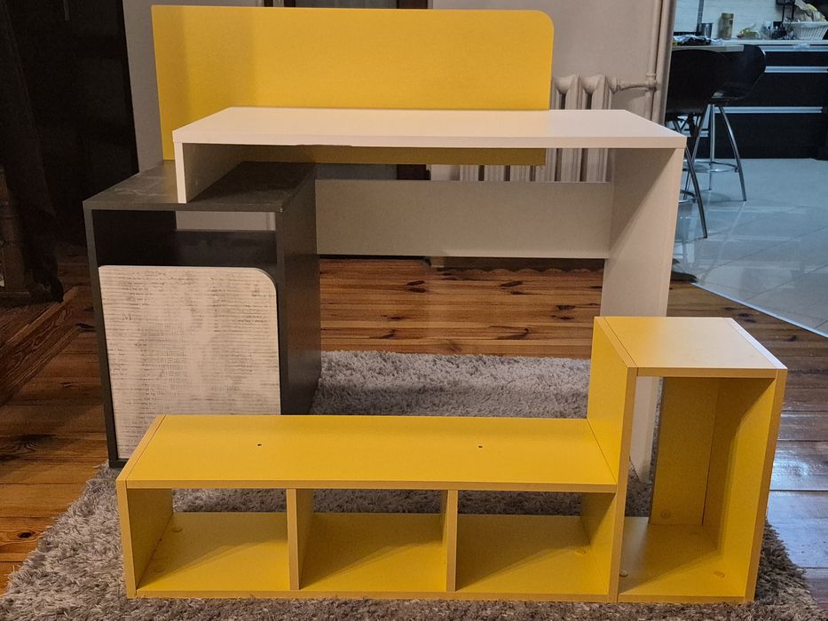 Biurko, szafka wisząca