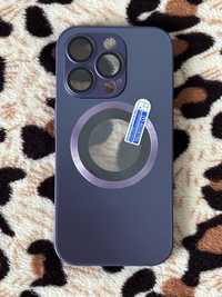 Чохол Iphone 14 Pro Deep Purple, AG Glass