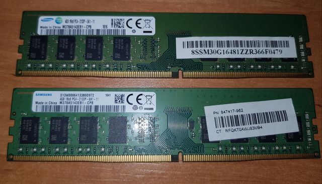 Pamięć Samsung DDR4, 4GB, 2133MHz, CL15 (M378A5143EB1-CPB)