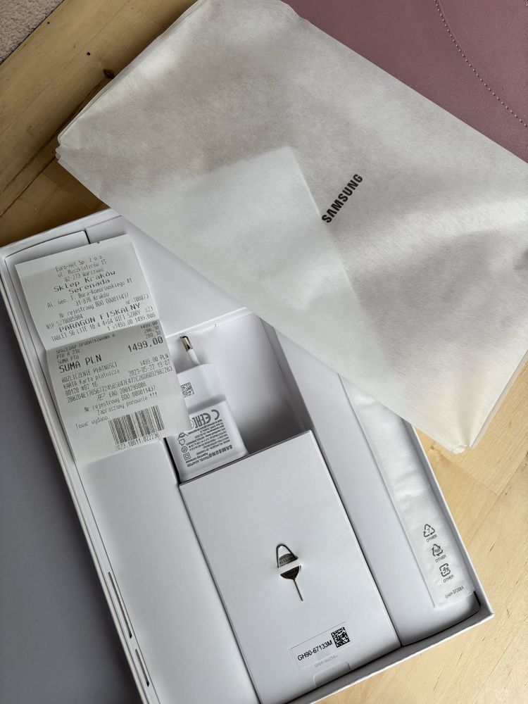 Tablet Samsung Galaxy Tab S6 Lite 2022 Edition + rysik - idealny