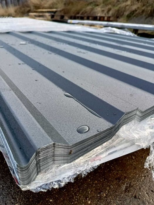 Blacha trapezowa T18 gatunek II grafit promocja