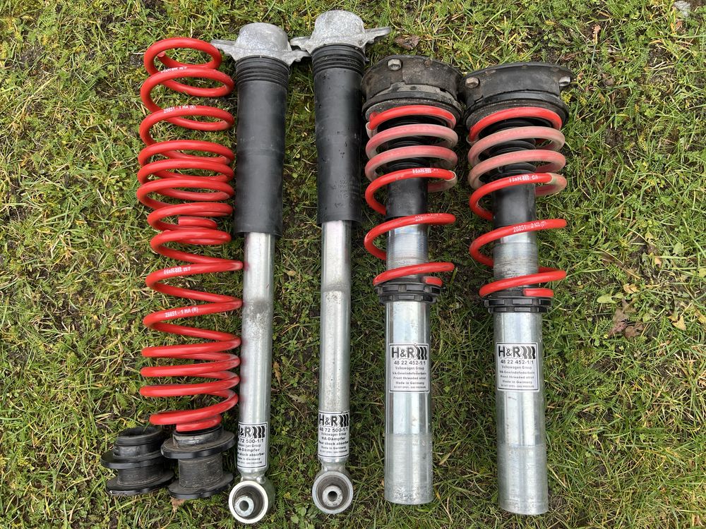 Zawieszenie gwintowane h&r golf 7, a3 8V ,leon 5F KW Bilstein b16