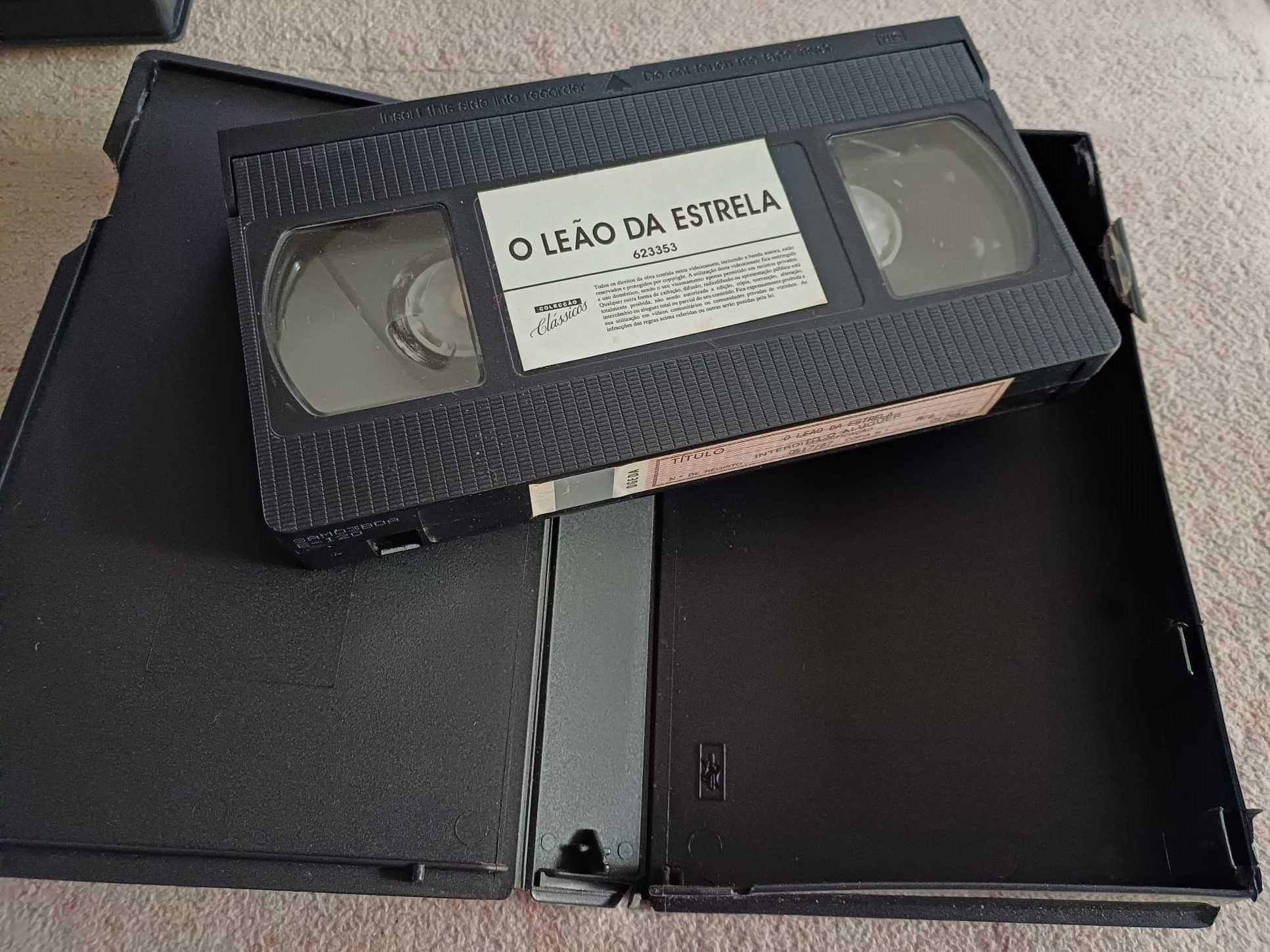 VHS O Leão da Estrela, c António Silva, Milú, Curado Ribeiro, T D'Algy