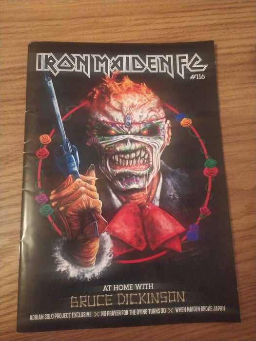 Czasopismo numer 116 Iron Maiden FC z plakatem