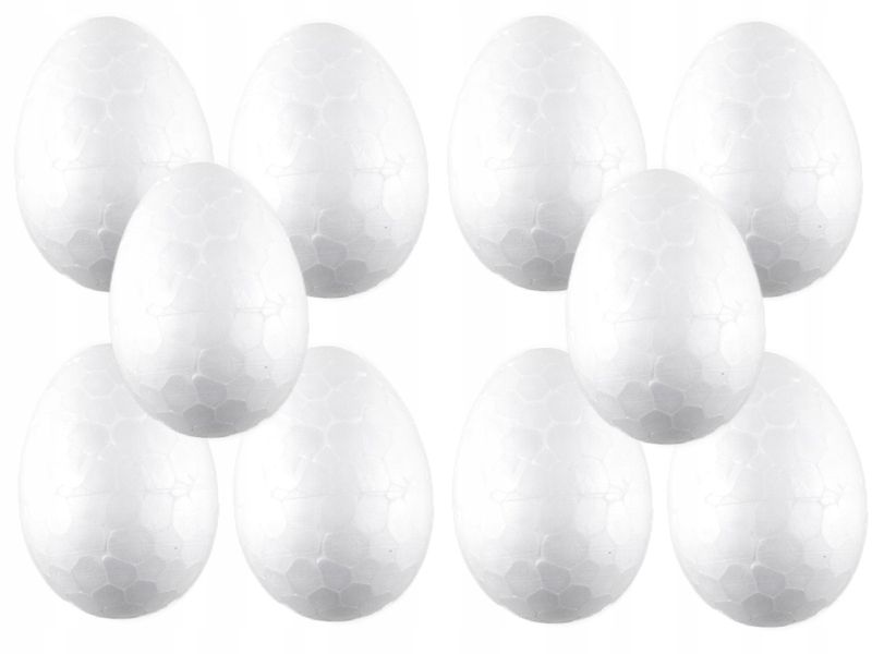 jajko jajka jaja styropianowe 9 cm 10 szt