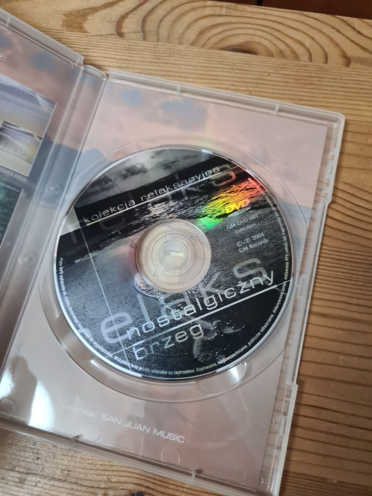 Nostalgiczny brzeg Kolekcja relaksacyjna Relaks płyta dvd ~