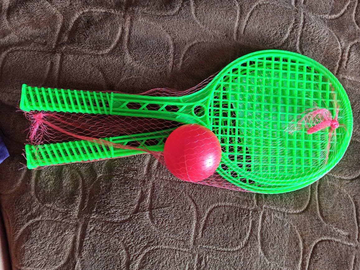 Детский набор для тенниса ракетки мяч набір тенісу