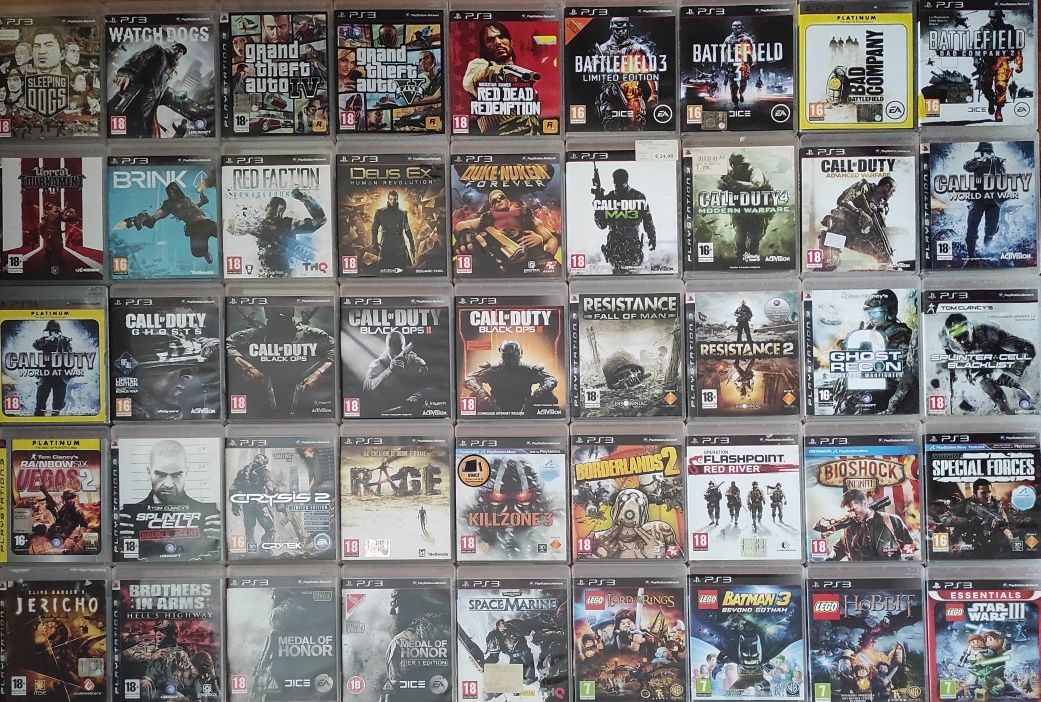 Jogos ps3, PSP, Saturn, Dreamcast, Ds e 3ds