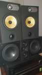 Receiver Onkyo mais colunas B&W 685,