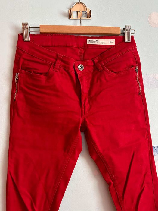 Spodnie typu rurki fit skinny legginsy Big Star W28 rozm. 36 S