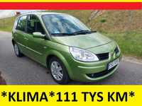 Renault Scenic *1.6 16V* KLIMA SPRAWNA*2008 rok*111 tyś km*PEREŁKA*