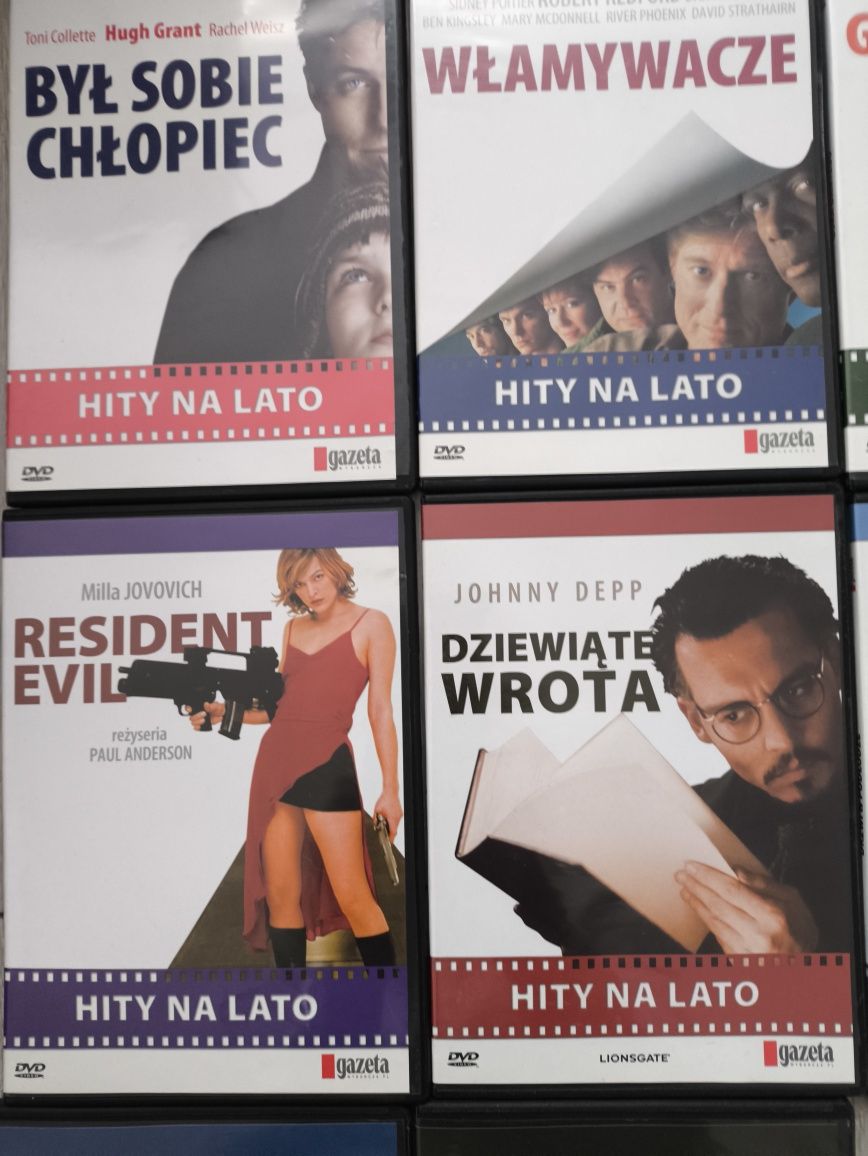 Kolekcja Hity na lato DVD 14 płyty