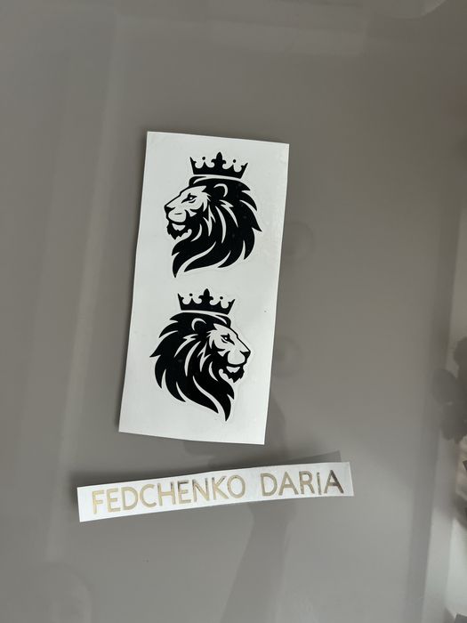 Обмотка, наклейки на гімнастичний обруч/булави