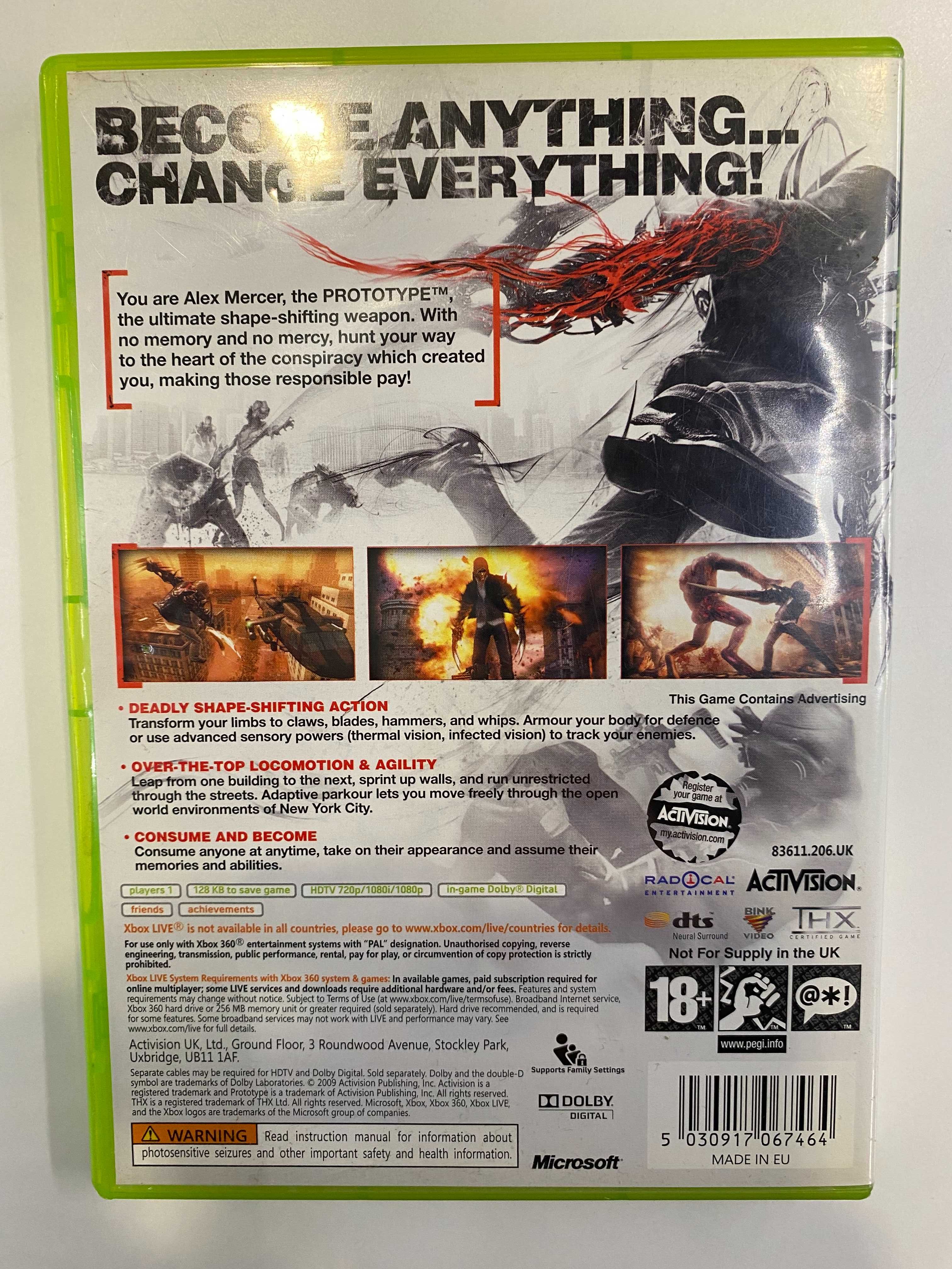 Prototype Xbox 360 Sklep Ostróda
