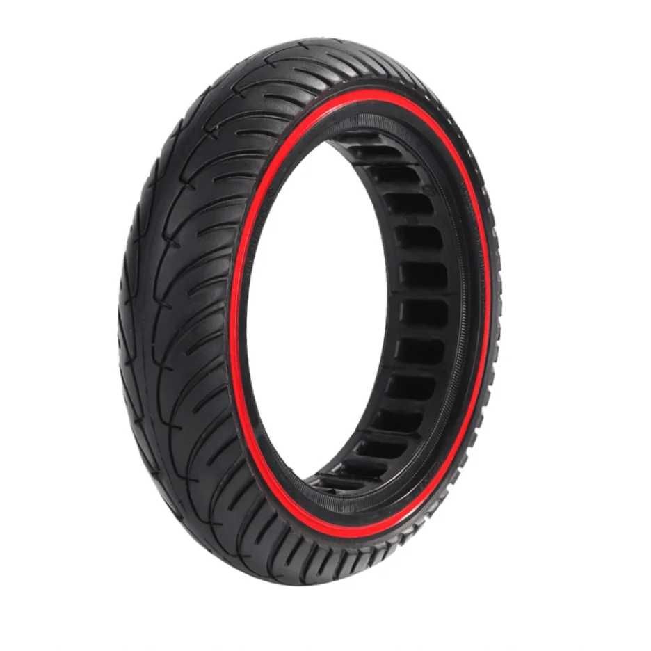 Pneu Sólido 8,5×2-6,1 Vermelho [Nedong] Trotinete Elétrica Xiaomi