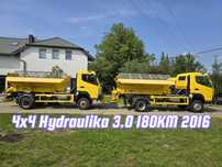 Mitsubishi CANTER 4x4 FUSO Iveco Daily 180KM 6C18 Piaskarka Solarka Schmidt Econ Hydraulika Euro 6 unimog PTO  2016/17 Iveco Daily 4x4 ECON Niski Przebieg Schmidt piaskarka solarka