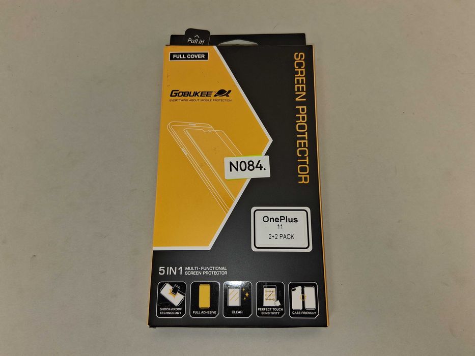 N084 GOSUKEE Szkło Hartowane OnePlus 11 5G Ekran i Aparat 2+2