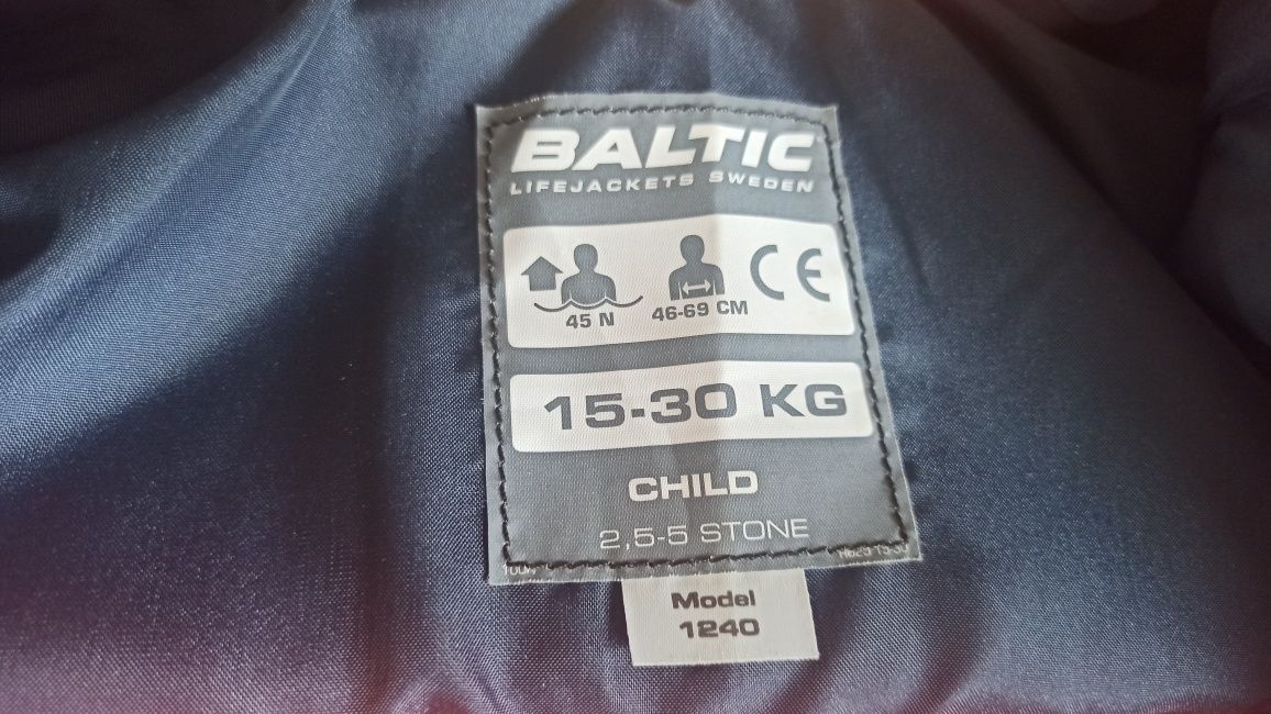 Kapok Baltic Sweden dziecięcy 15-30 kg