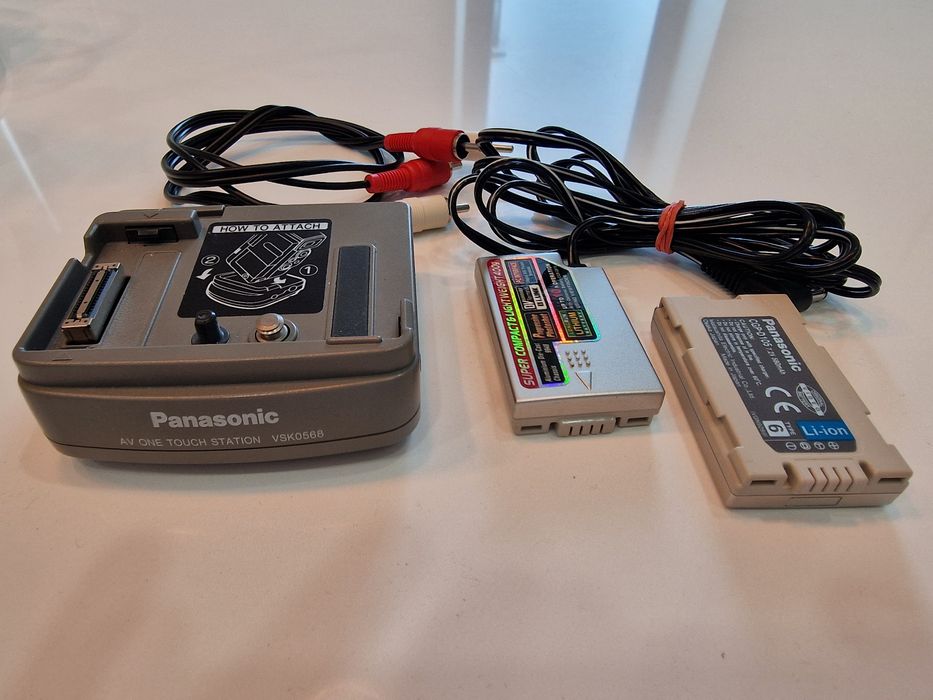 Panasonic dockstation One Touch e acessórios