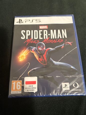 NOWA Gra Spider- Man Miles Morales na PS5